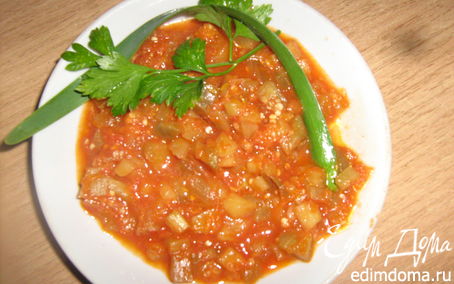 Рецепт Баклажаны в томатном соке