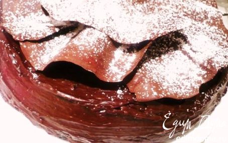Рецепт Рождественский шоколадный торт