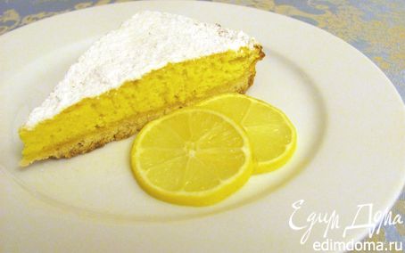 Рецепт Нежный лимонный пирог