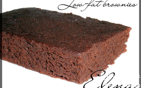 Рецепт Low-fat brownies (Вариант для микроволновой печи)