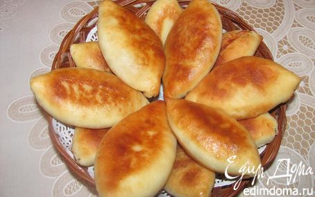 Рецепт ПИРОЖКИ "КАК ПУХ" (с печенью и картофелем)