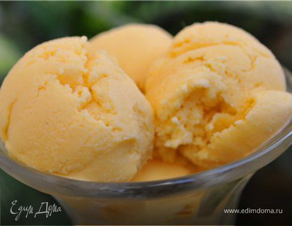 Мороженое с манго