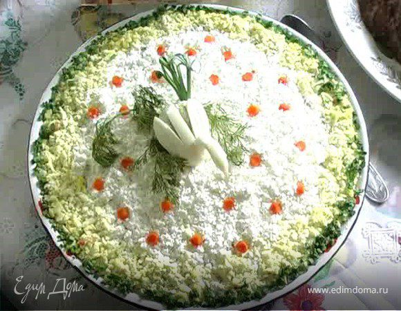 Салат Невеста — 5 рецептов вкусного классического салата с фото