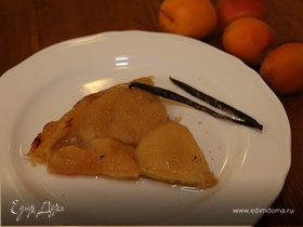 Персиковый пирог-перевертыш