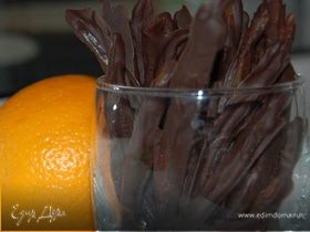 Шоколадно-апельсиновые конфеты.Предновогодняя репетиция.