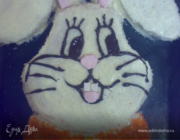 Торт "Новогодний Кролик"