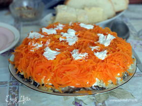 Салат лисичка, вкусных рецептов с фото Алимеро