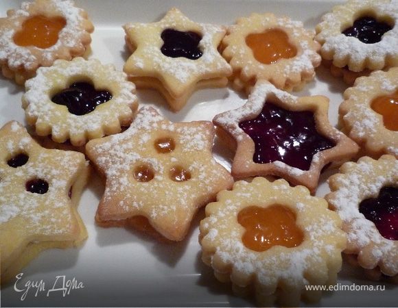Расписное новогоднее печенье — рецепт с фото и видео