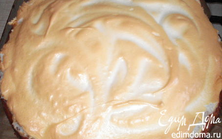 Рецепт Яблочный пирог с безе ANNA973