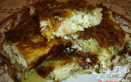 Рецепт Тилапия с картофелем под соусом