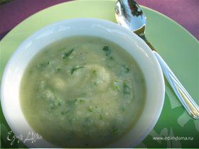 Суп из артишока и кресс-салата «Вечная молодость»