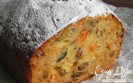 Рецепт Морковный пирог с грецкими орехами