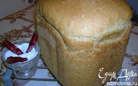 Рецепт Домашний "серый" хлеб в хлебопечке