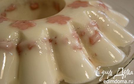 Рецепт Творожное суфле с розовым зефиром