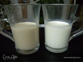 Миндальное, маковое молоко (+ постный вариант)