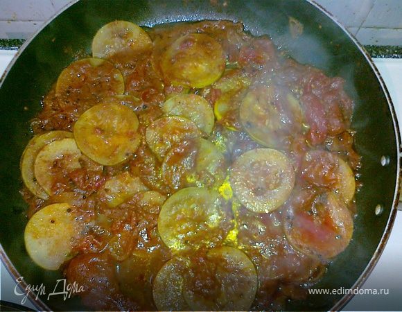 Кабачковое карри с помидорами(Courgette Curry with Tomatoes)