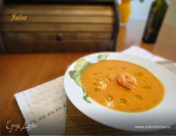Тыквенный крем-суп с креветками рецепт в домашних условиях