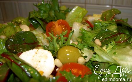 Рецепт Просто салат (а-ля итальяно)