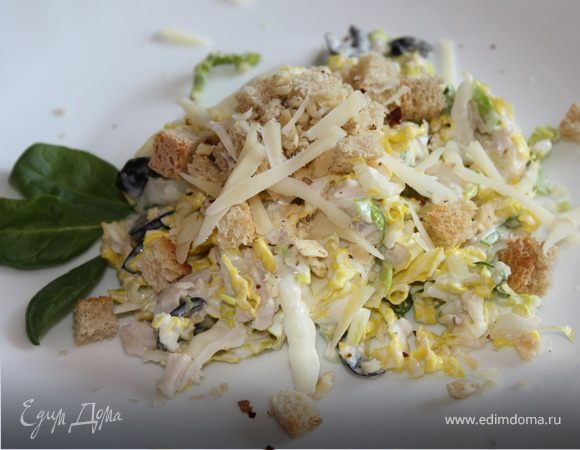 Салат с курицей, пекинской капустой и огурцом - пошаговый рецепт с фото на ремонты-бмв.рф