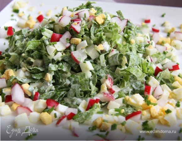 10 очень простых салатов с редиской - Лайфхакер