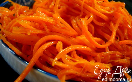 Рецепт Морковь. Рецепт №2. Корея.