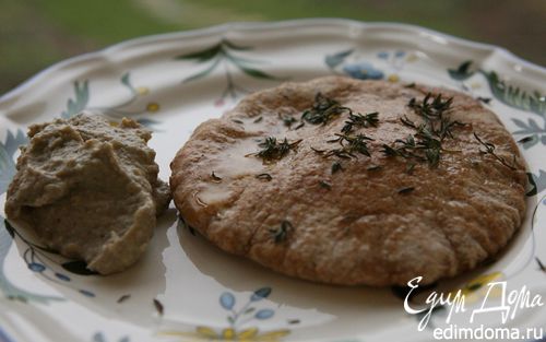 Рецепт Закуска из запеченных баклажанов с тимьяном и мятой