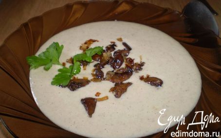 Рецепт Крем-суп из шампиньонов со сливками