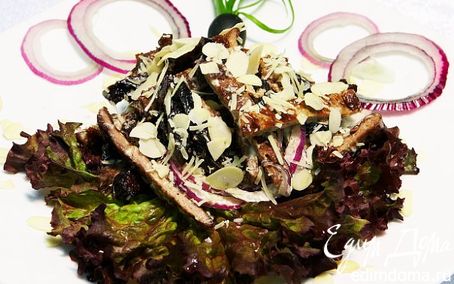 Рецепт Теплый салат с телятиной