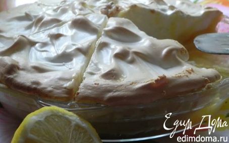 Рецепт Лимонный пирог-меренга