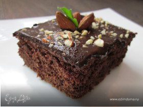 Шоколадный пирог с цукини "Три шоколада"