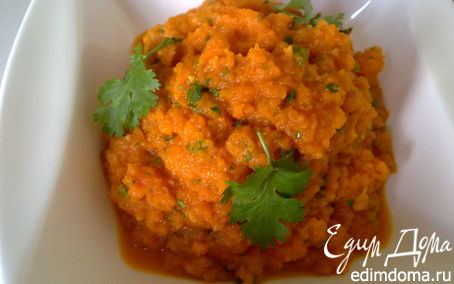 Рецепт Морковное пюре c кумином по-марокански