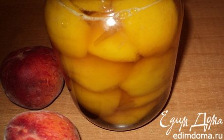 Рецепт «Пьяные персики»