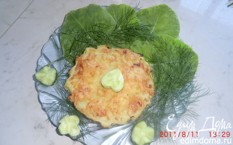 Рецепт Кексы картофельные с грибами