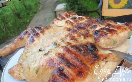 Рецепт Курица на мангале (по стопам Виктории)