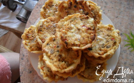 Рецепт Корзиночки с курицей и грибами