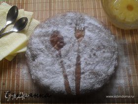 "Винный пирог с ананасом"(Tortal al vino with pineapple)