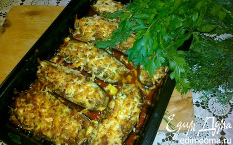 Рецепт Фаршированные баклажаны