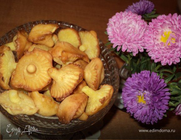 Печенье Грибочки — быстрый и простой пошаговый рецепт