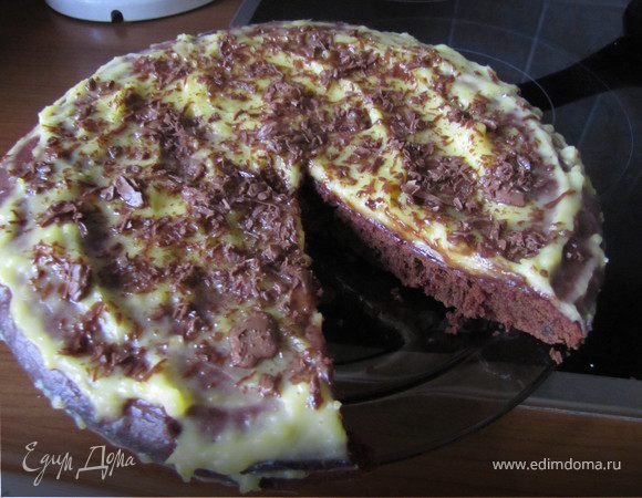 Шоколадно-свекольный пирог