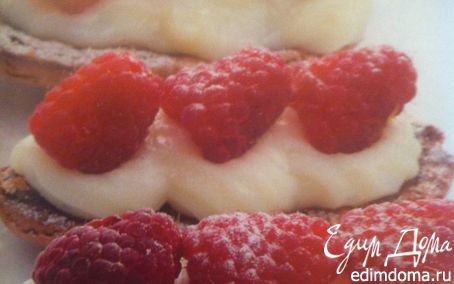 Рецепт Печенье миндальное с ягодами