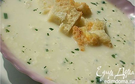 Рецепт Альпийский молочный суп с сыром