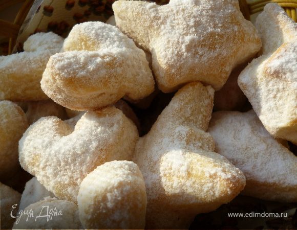 Белково-ореховое печенье на смальце – кулинарный рецепт