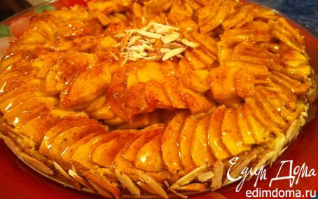 Рецепт Миндально-яблочный пирог