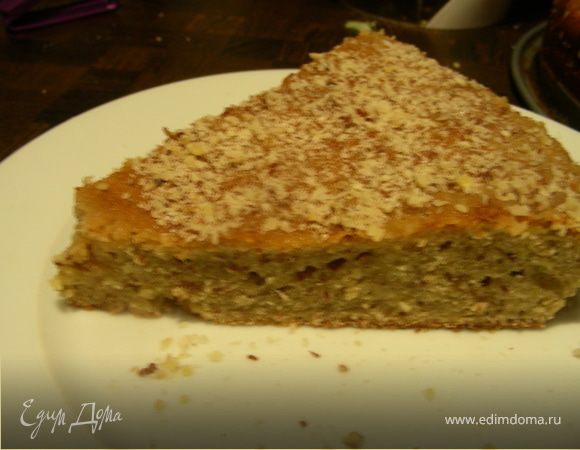 Каридопита, греческий пирог с грецкими орехами