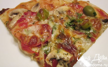 Рецепт Тесто для пиццы от "Оскароносного" шеф повара Вольфганга Пака и пицца из него