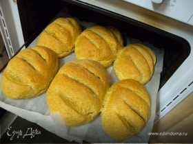 Многозлаковый хлеб (почти цельнозерновой)