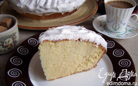 Рецепт Torta de Tres Leches (торт из трёх видов молока)