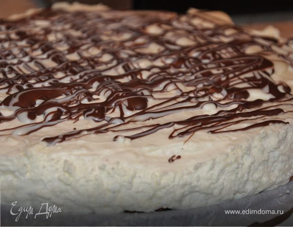 Торт с творожным сыром "Белый шоколад"