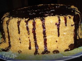 Нежный и вкусный торт с ароматом айвы