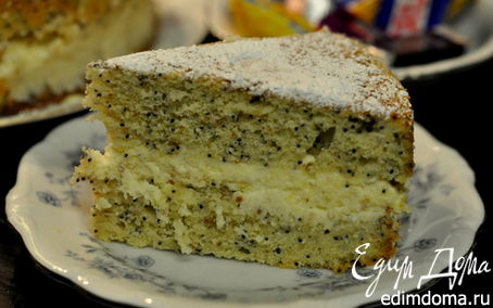 Рецепт Лимонно-маковый торт